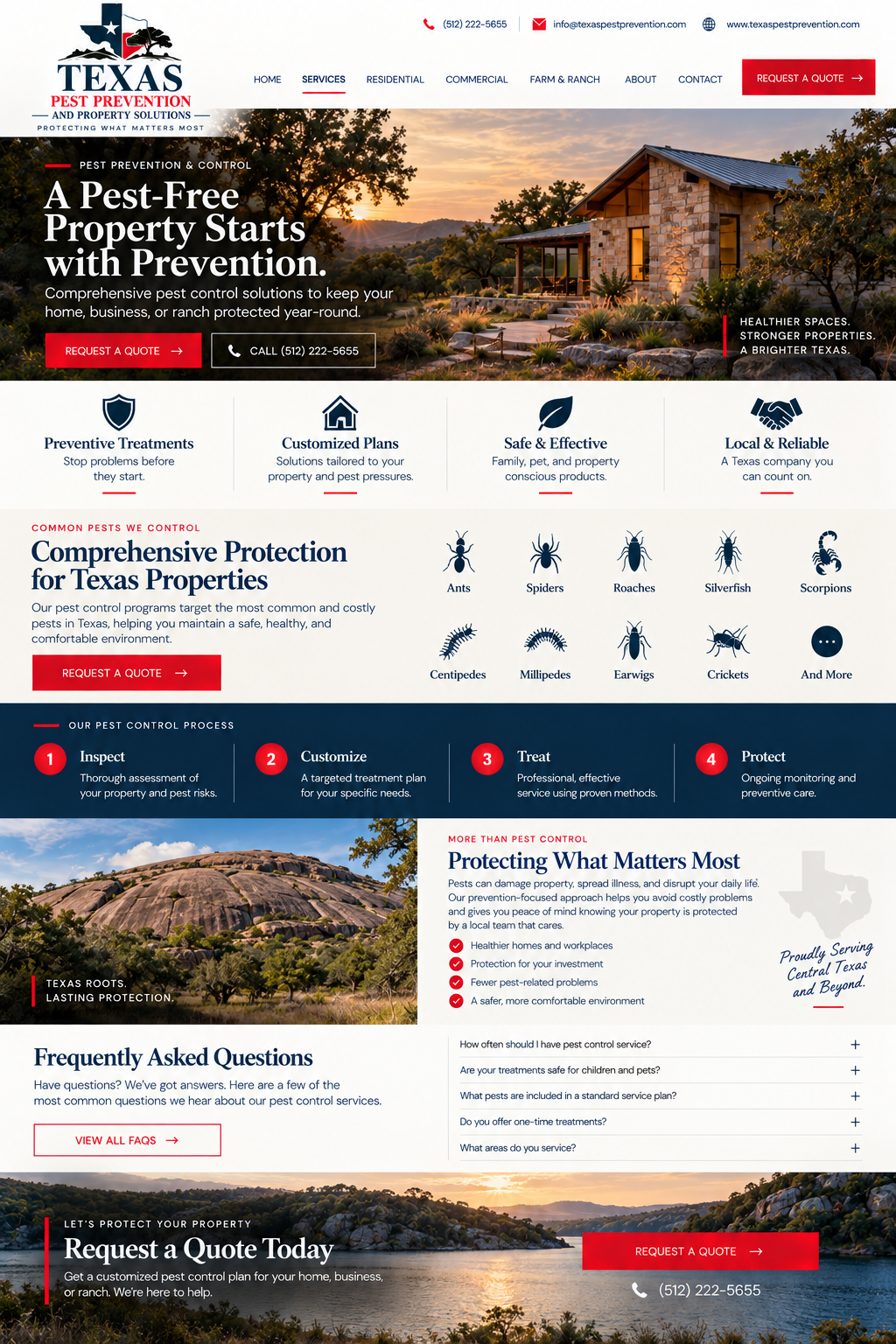 Pest Prevention & Control | Texas Pest Prevention